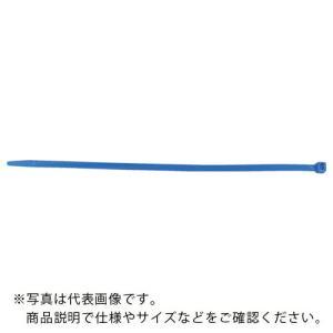 芝軽粗材 コンベックス 結束バンド フッ素樹脂 CV-100ET 青 100本入り (CV100ETB100P 2840)