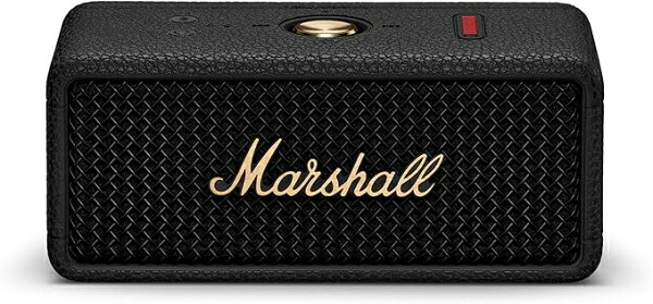 【在庫限即納】QLT by Marshalltown Marshall マーシャル スピーカー EMBERTON III BLACK AND BRASS｜ECJOY！店