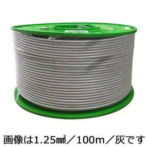 OHM オーム電機 ビニール平行線(2.0粍2/100m/白) VFF2.0 100R-W【入数:100】 文房具・事務用品-ファイル・バインダー-日用品雑貨・文房具・手芸