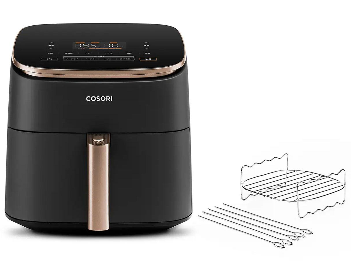 【店卸し資産限即納】Vesync CAFDC601KJPR CAF-DC601-KJPR COSORI ノンフライヤーDC601 combo【6.0L】串仕合わせ書き割り付