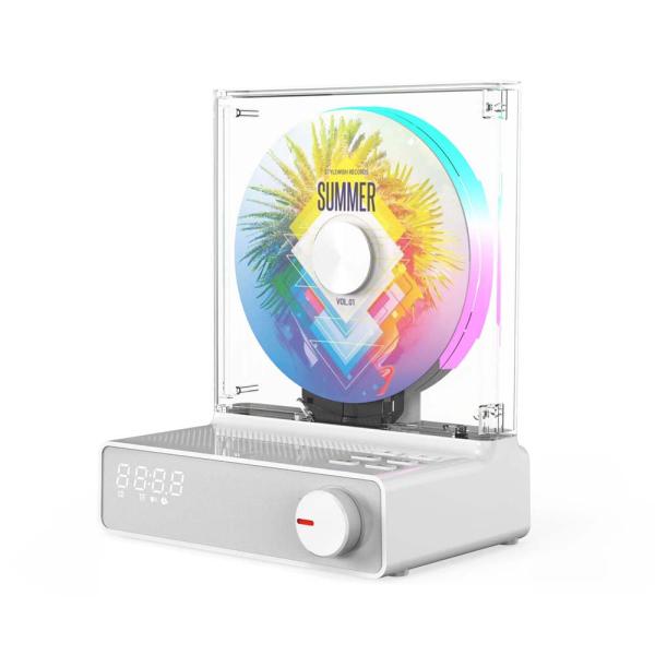 ダイニチ陰電子 WIZZ 縦型CD電気蓄音機(白いこと) WVC-S001W