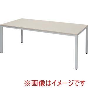 TRUSCO トラスコ中山 TRUSCO 会合早見表 W1800xD900 白いこと自然的天板X白脚 (MT1890NAAW 8000)