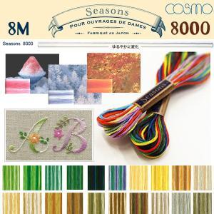 LECIEN (ルシアン) COSMO(コスモ) Seasons 25番 刺しゅう糸 色番 (8021) (80-6_8021)【入数:5】