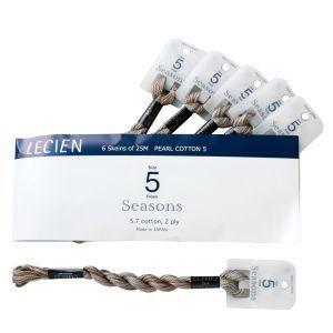 LECIEN (ルシアン) COSMO(全ての存在) Seasons 5番 縫い糸 色番 (102) (50-6_102)【入数:5】