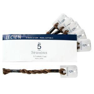 LECIEN (ルシアン) COSMO(全ての存在) Seasons 5番 縫い糸 色番 (111) (50-6_111)【入数:5】