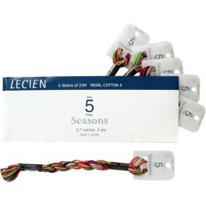 LECIEN (ルシアン) COSMO(全ての存在) Seasons 5番 縫い糸 色番 (208) (50-6_208)【入数:5】