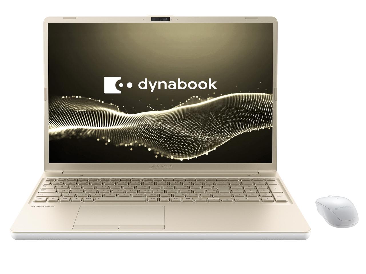 DYNABOOK ダイナブック P2T7APBG Dynabook dynabook T7/A Windows 11 Home 16.0～16.9型（インチ） Core i7 メモリ16GB SSD 512GB 1920×1200 Webカメラ有り Bluetooth v5.3 Office有り(試用版) 1.6～2.0kg ゴールド系 126,672円