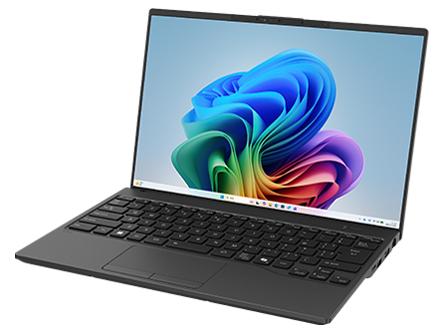 FUJITSU 富士通 FMVUQSL1BA 富士通 ノートPC FMV Note U Windows 11 Home 14.0型（インチ） Snapdragon メモリ16GB SSD 512GB 1920×1200 Webカメラ有り Bluetooth v5.4 Office有り(試用版) 1.0kg未満 ブラック系