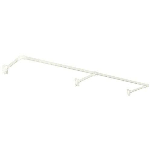 30017052 トーソー(TOSO) ハンギングバーH1 正面付Cセット ホワイト 1780X150mm (2256259)|ECJOY!店