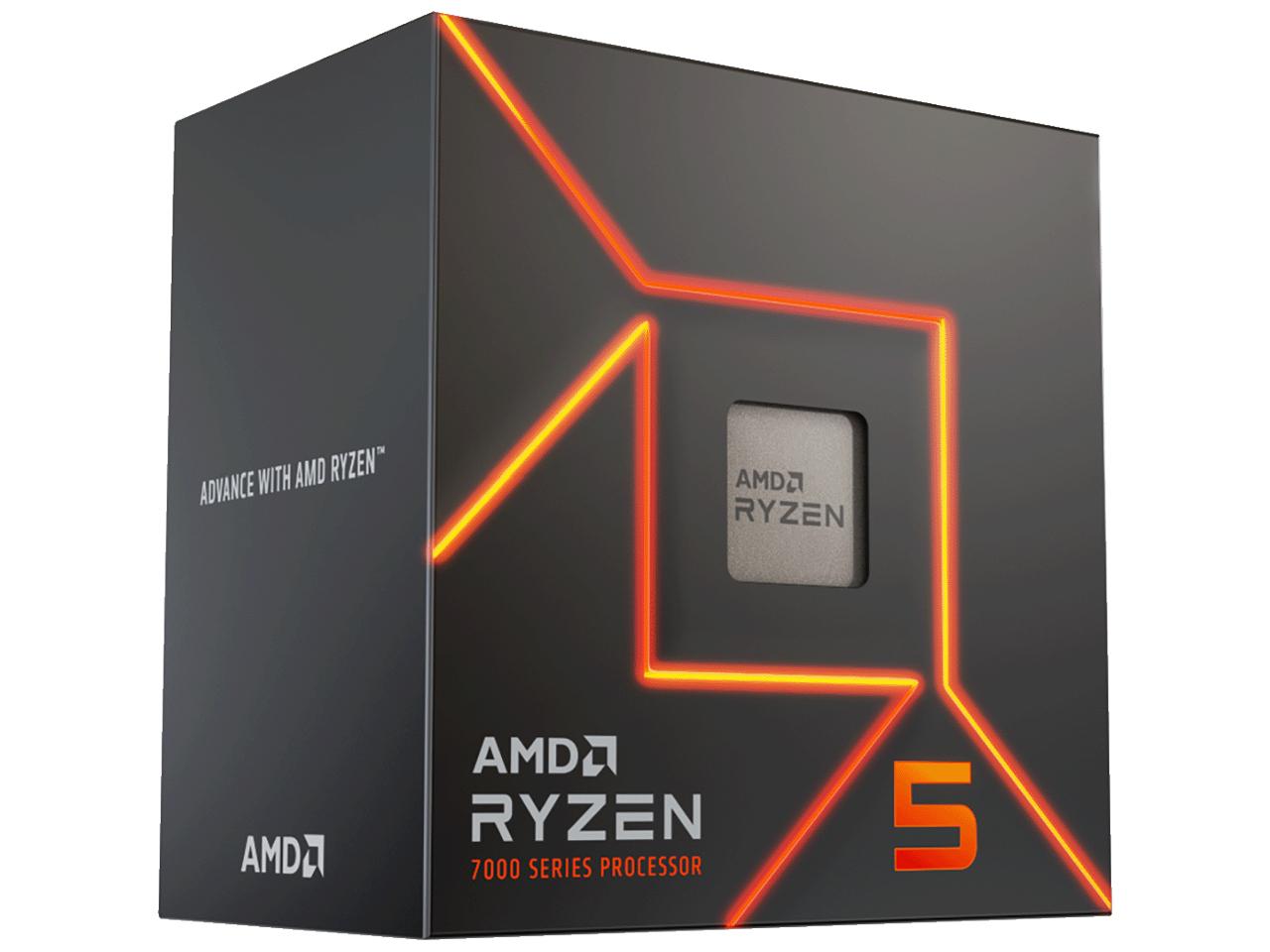 Ryzen 5 7500F /w W Stealth Fan(AMD-100-100000597BOX)
