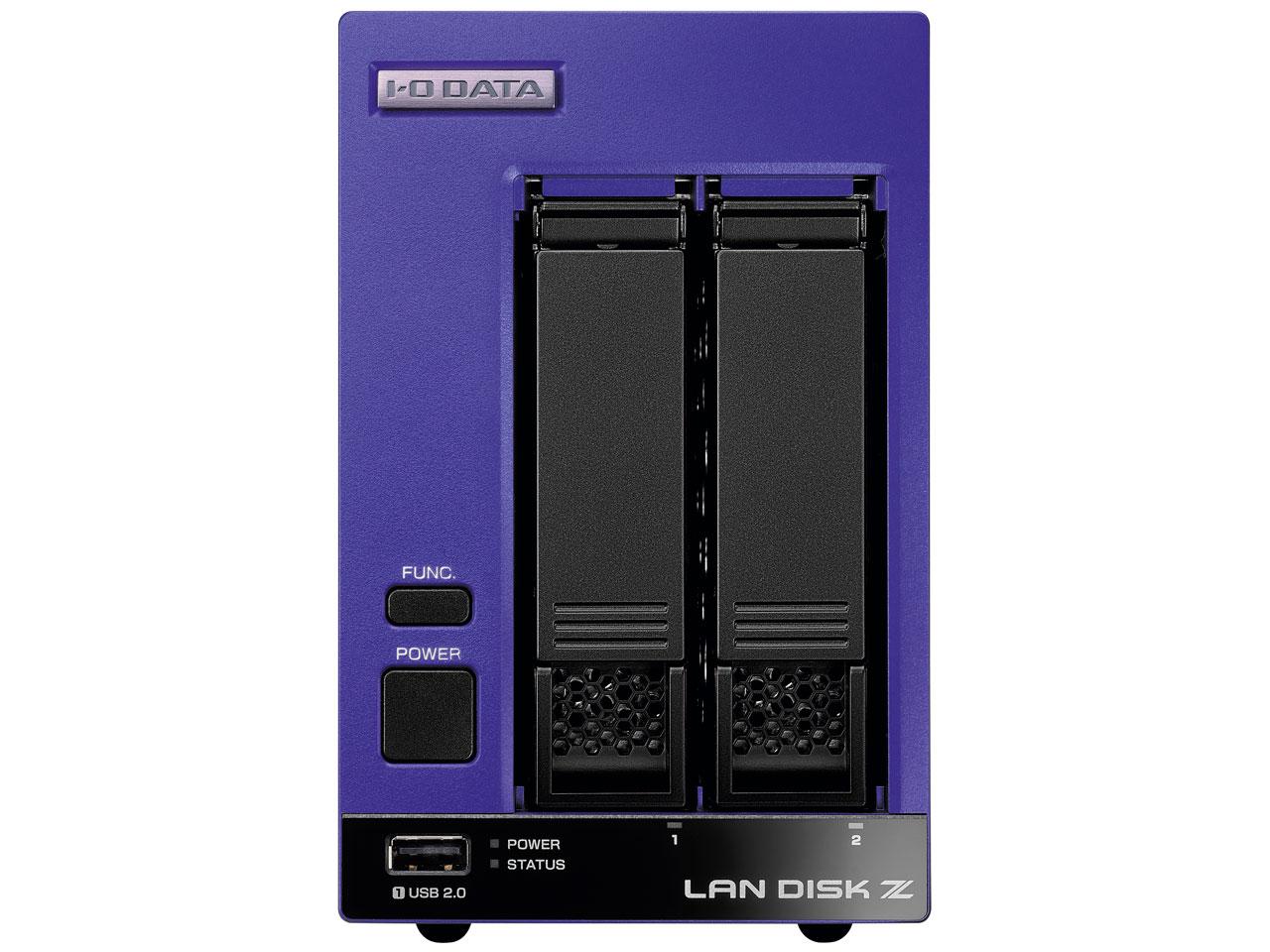 IODATA アイオーデータ 2ドライブWindows NAS 2TB(HDL2-Z25SI3B02)