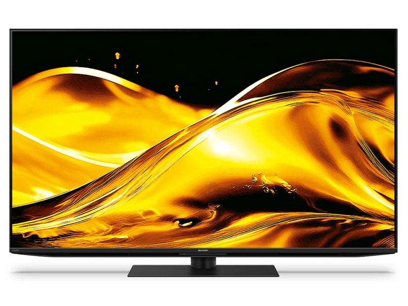 SHARP 小ざかしい 小ざかしい 4T-C55HV1 55V型 4K miniLEDテレビ受像機 BS・CS 4Kラジオ受信機内蔵 人工知能学中央処理装置やとい入れる(4T-C55HV1)