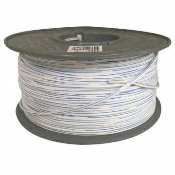 OHM オーム電機 呼びりん線 TIVF(0.65粍φ×2芯/200m/白) TIVF0.65X2W【入数:200】