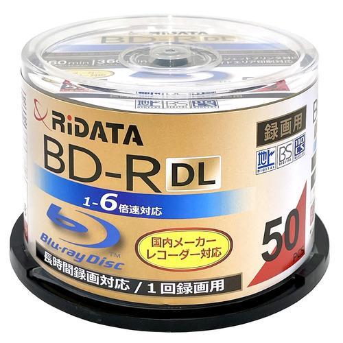 RiTEK BD-R50GB50マイSP(BD-R260PW 6X.50SP A) 録画・録音用メディア-TV・オーディオ・カメラ