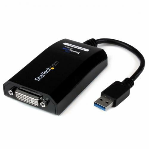 STARTECH.COM ディスプレイアダプター/USB-A - DVI VGA/USB 3.0/Win & Mac(USB32DVIPRO)