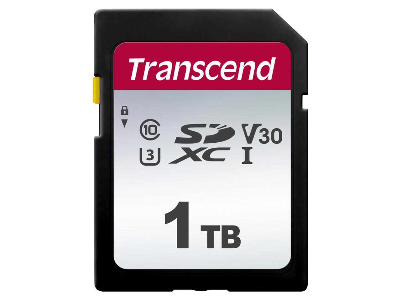 トランセンドジャパン 1TB SD 300S Card UHS-I U3(TS1TSDC300S)