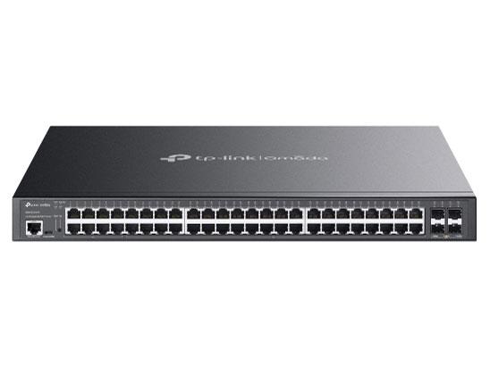 TP-LINK Omadaギガビット/48 ポート ＆ 10GE SFP+/4ポート L2+マネージドスイッチ(PoE+x40/PoE++x8)(SG3452XMPP(UN))