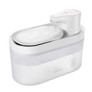 ELECOM エレコム PETWD03WH ペット用バッテリー内蔵コードレス自動給水器 サイレントアクア