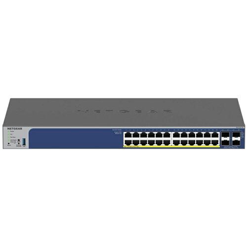 NETGEAR ネットギア GS728TXP ギガ24ポート SFP+x4 PoE+対応スマートクラウドスイッチ(GS728TXP-300JPS)