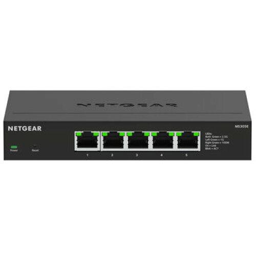 NETGEAR サイバー空間歯車 MS305E マルチギガ(2.5G)5界面 アンマネージ・プラススイッチ(MS305E-100JPS)