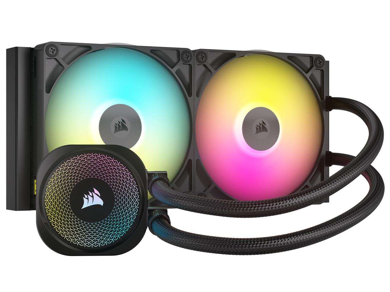コルセア 飾り気の無い水冷中央処理装置冷房装置 iCUE LINK TITAN 280 RX RGB