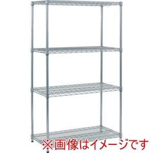TRUSCO トラスコ中山 TRUSCO スチール写真製メッシュ仕合わせ W905XD305XH1533 4段  (TME5334 8000)