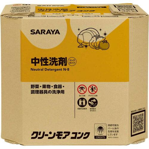 サラヤ 知らん顔中性洗剤 クリーンモアコンク 10kg 八角茴香BIB 32374 (2162658)