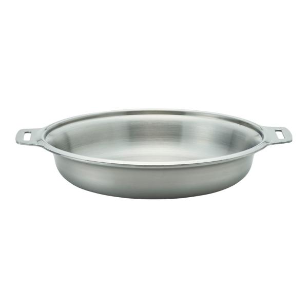 TKG テイケイジイ 遠藤商事 TKG 銀の頂 三層鋼ちり鍋26cm【QGV3501】