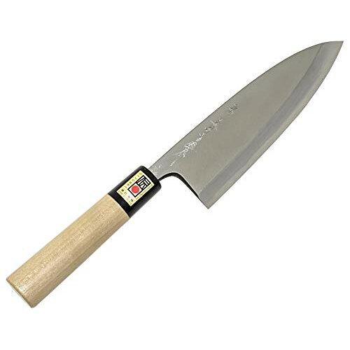 ダイキチ 日本製 堺の包丁 堺一文字吉国作 白二鋼 出刃 包丁165mm (1733652)｜ECJOY！店