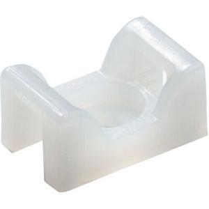 ABB TY-Rap Ty-Rap(タイラップ)サドル型マウンティングベース標準(ナチュラル色) タイ幅最大2.4mm 500個入り (TC140 4512)｜ECJOY！店