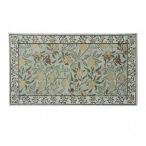 川島織物セルコン Morris Design Studio フルーツ マット 約68&times;123cm FH1706A G グリーン (2241048)｜ECJOY！店
