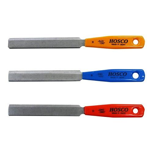 ホスコ HOSCO Luthiers Tools ナット溝切りヤスリ 3本組 ベースギター用 TL-NF3B (1809948)