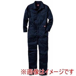 村上被服 快適ウェア 難燃ツナギ 4L ネイビー (V42884L1 2406)