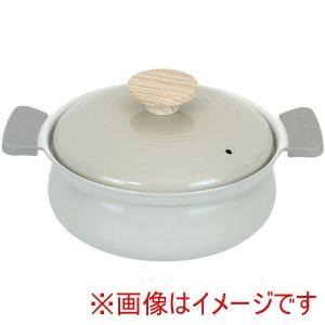 和平フレイズ たわい無い陶芸 IH相応う卓上鍋18糎(点火装置薄墨色) (1027018)【入数:12】