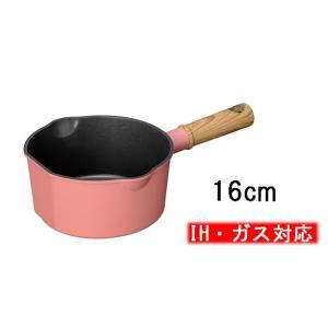和平フレイズ ココミッケ IH対応スタンドパン16cm コーラルピンク (1026996)【入数:12】|ECJOY!店