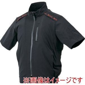 原田加工 ハラダ 半袖上衣空調設備御召しもの EX.WORKERS 黒いこと 3L (33700516 6534)