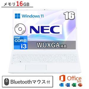 NEC 日本電気 PC-SE122ACA1-4 NEC LAVIE Smart N16 SE122/ACA1-4 Windows 11 Home 16.0～16.9型（インチ） Core i3 メモリ16GB SSD 256GB 1920×1200 Webカメラ有り Bluetooth v5.3 Office有り ホワイト系