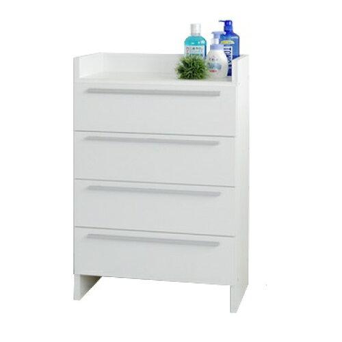 タカシン家具工業 日本製組立家具 ランドリーチェスト 4段 CO-NC-9060H (2254856)