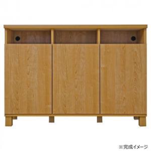タカシン調度品産業 日本製精神的な統合調度品 リビングゲーム盤 納める押し入れ CO-NC-8011CT 自然的 (2254865)