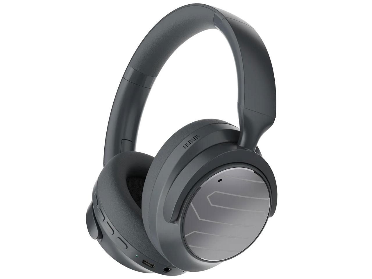 SOUL ULTRAWIRELESS X Silver Gray ノイズキャンセル 外音取込 マルチポイント 低遅延 フル機能