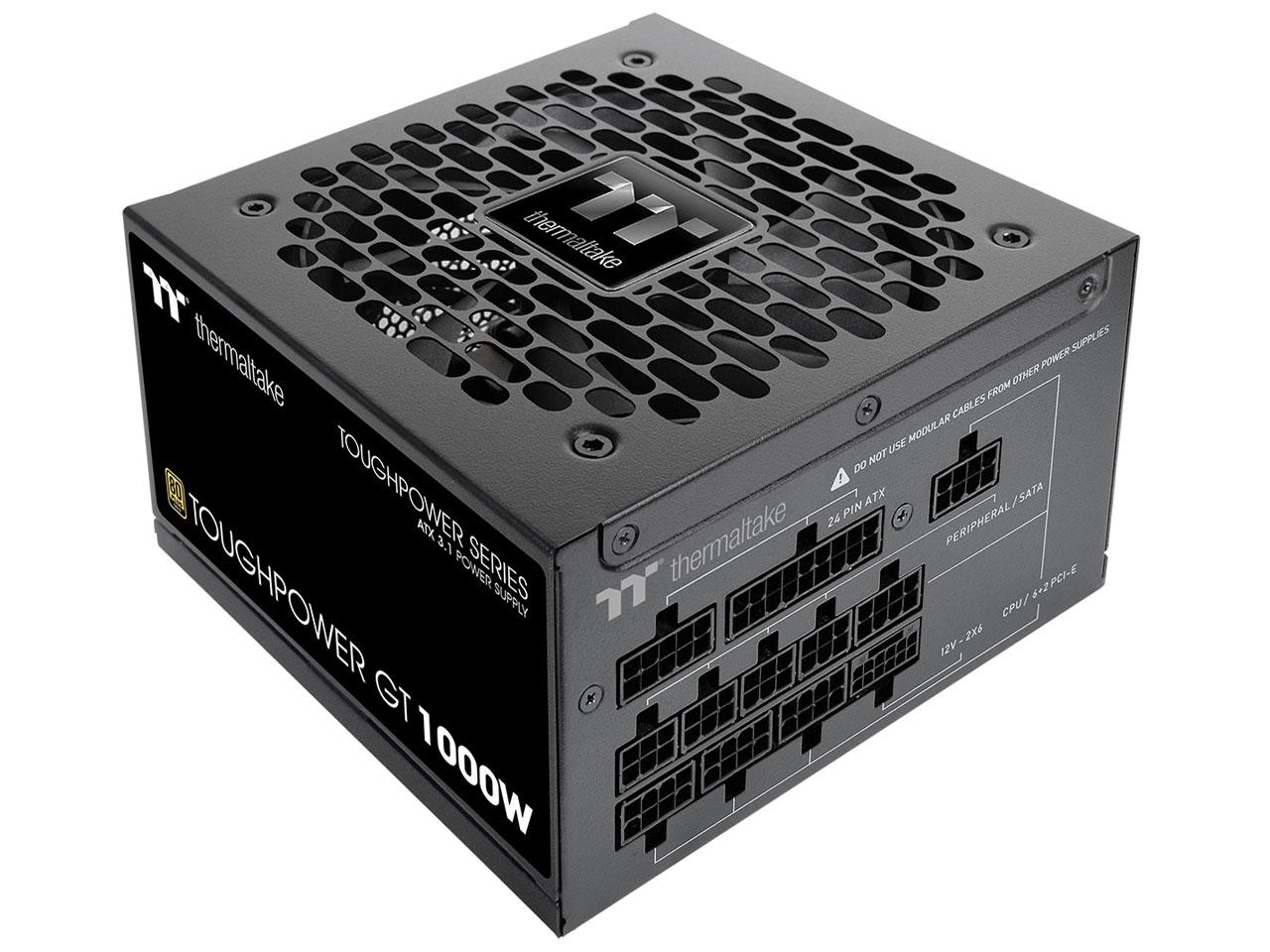 THERMALTAKE TECHNOLOGY TOUGHPOWER GT/1000W ATX 3.1   (PS-TPT-1000FNFAGJ-3)