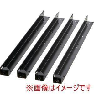 TRUSCO トラスコ中山 TRUSCO ツールワゴン ラビットワゴン支柱セット H740用 ブラック (RBWH7SETBK 8000)