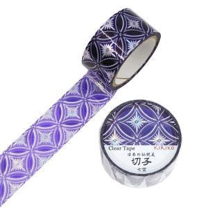 カミイソ産商 せつ然たる磁気テープ 日本の言い慣わし美 切り子ガラス(KIRIKO)七宝(しっぽう)20mm×3m巻 ホログラム箔 (GR4091)【入数:20】