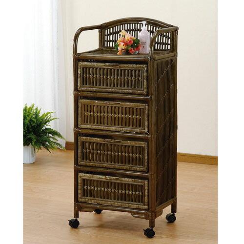 今枝商店 Romantic Rattan 籐ランドリーボックス スリムタイプ E52B (2252183)