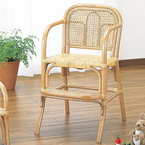 今枝商店 Romantic Rattan 籐子供イス ハイタイプ S566 (2252284)