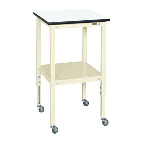 サカエ 受け支える早見表高さ合わせる印字機 ポリエステル天板 600×450×720粍 象牙色 TSRT-645RI (2228791)