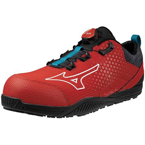 MIZUNO ミズノ ミズノ プロテクティブスニーカー オールマイティ TD[[R2]]51L BOA レッドXホワイト 24.5 (F1GA240262245 7217)