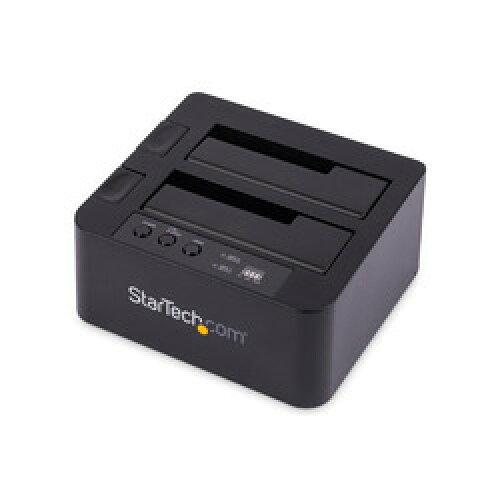 STARTECH.COM HDD/SSDデュプリケーター/2ベイ/自主独往型/パソコン不必要/USB記憶装置(SDOCK2U313R)