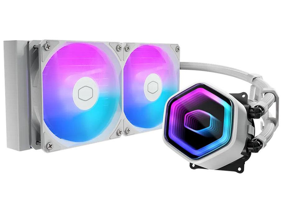 COOLER MASTER TECHNOLOGY MLW-D24M-A18PA-JW(MasterLiquid Core II 240 White ARGB X6G2)