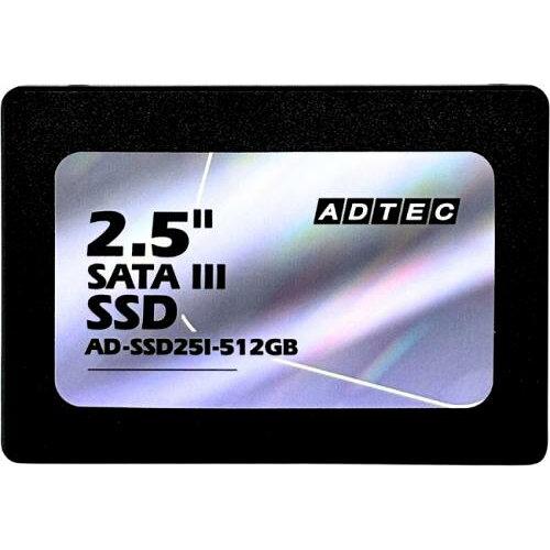 ADTEC 居住地テック SSD 2.5inch SATA 512GB(AD-SSD25I-512G)